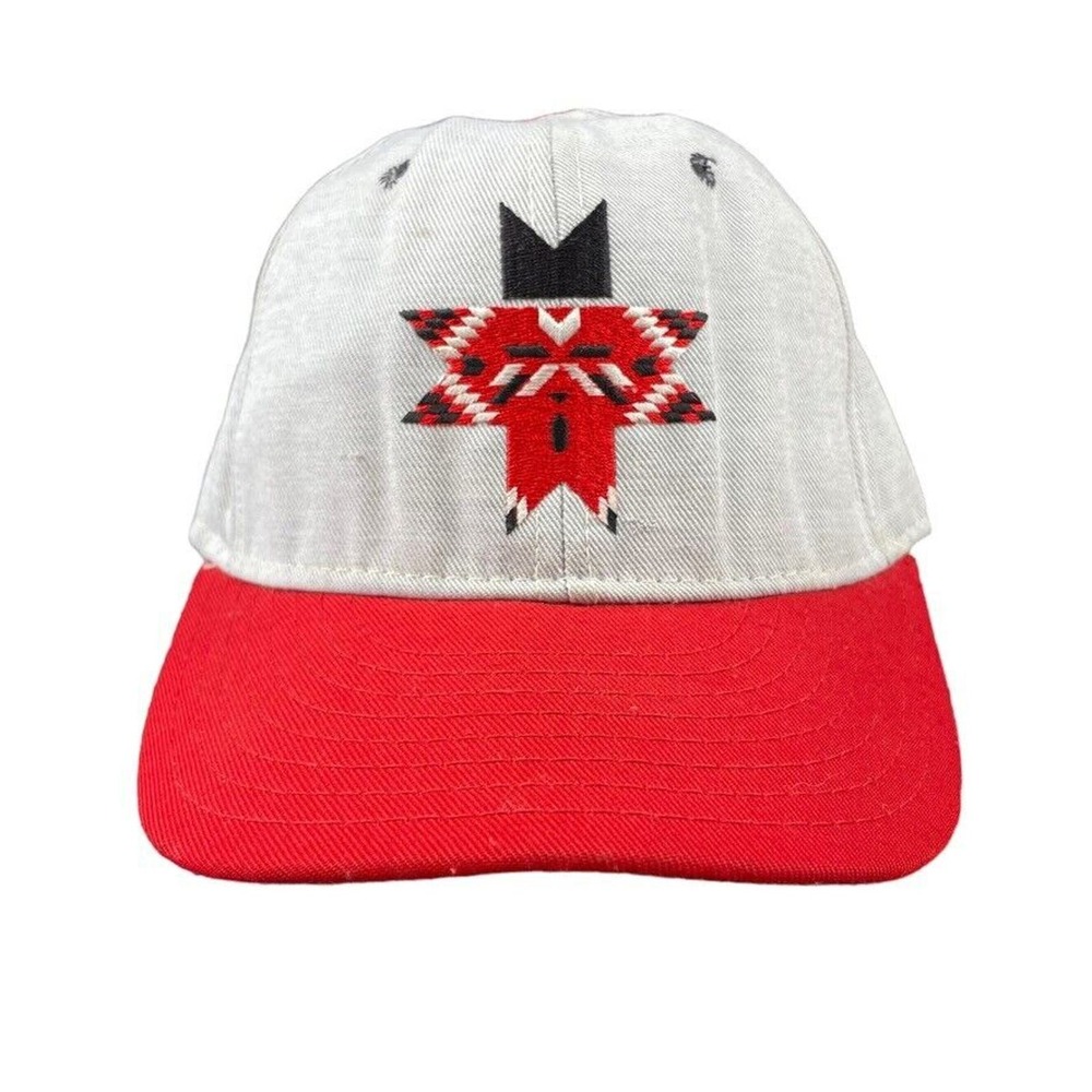 Vintage Indianapolis Indians 90s MiLB fitted hat Cincinnati Reds affiliate 6 5/8
